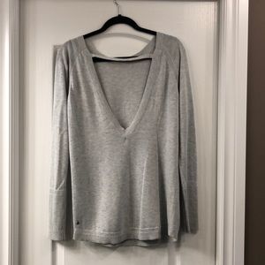 Lululemon light grey sweater